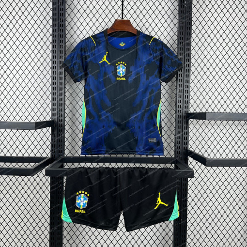 2026 Brazil Away World Cup Football Shirt Kids Size