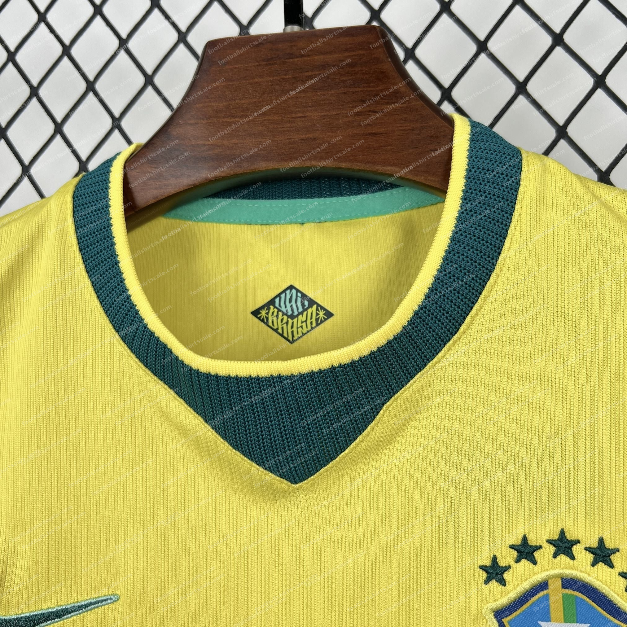 2026 Brazil Home World Cup Football Shirt Kids Size - Detail 3