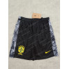 2024 Brazil Special Edition Black Gray Soccer Shorts