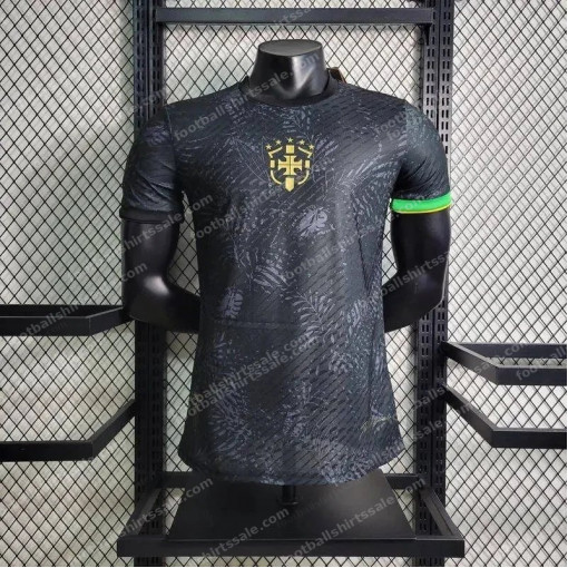 2023 Brazil Special Edition Black Soccer Jersey - Player Version