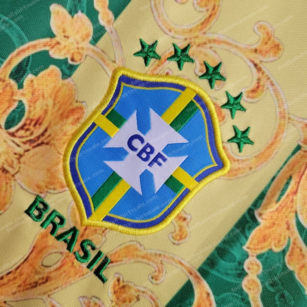 2025 Brazil Special Edition Football Shirt - Detail 4