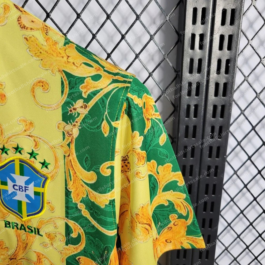 2025 Brazil Special Edition Football Shirt - Detail 5