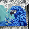 2025/2026 Brazil Special Edition White Blue Parrot Football Shirt - Detail 4