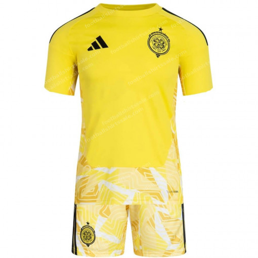 Celtic Goalkeeper Kids Kit 25/26 - Yellow