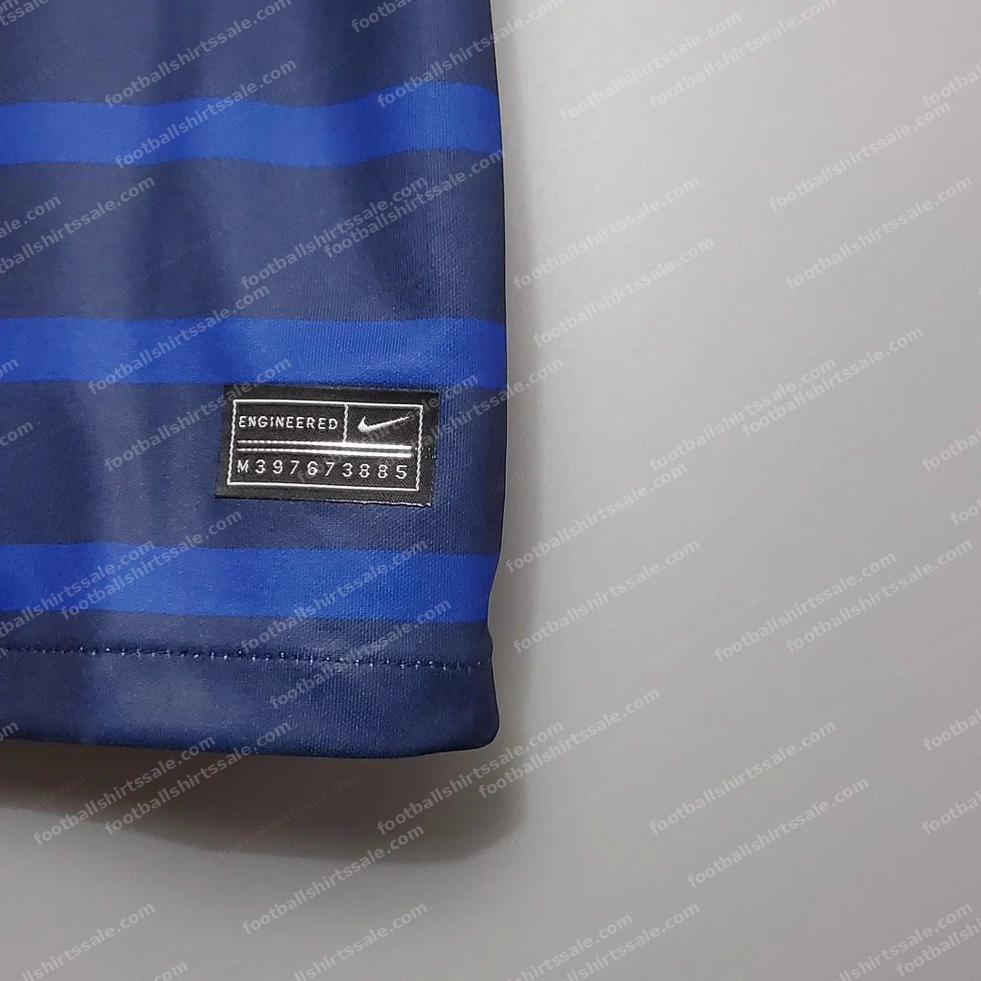 2020 Football Shirt France Blue Home - Detail 8