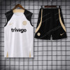 2023/2024 Chelsea pre-match training White Jersey+Shorts 1:1 Thai Quality