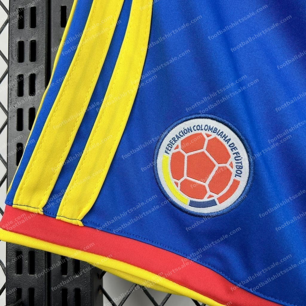 2026 Colombia Home World Cup Shorts - Detail 2