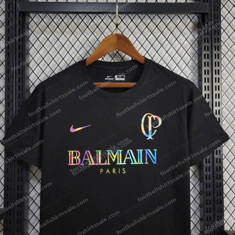 2024/2025 Corinthians Casual Balmain Shirt - Detail 2