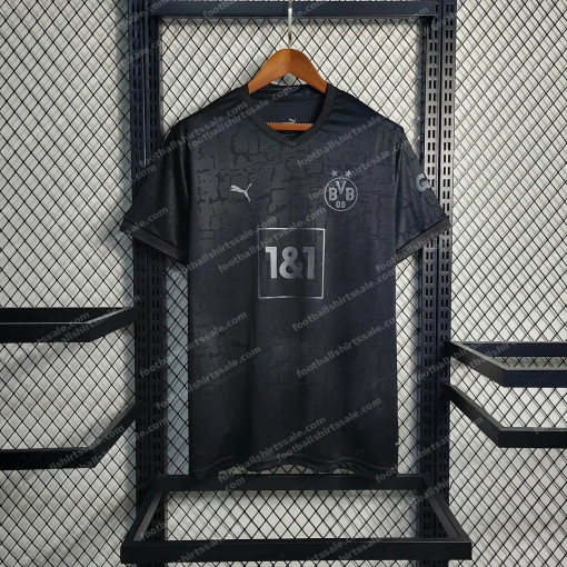 2023 Dortmund Blackout Special Edition Football Shirt