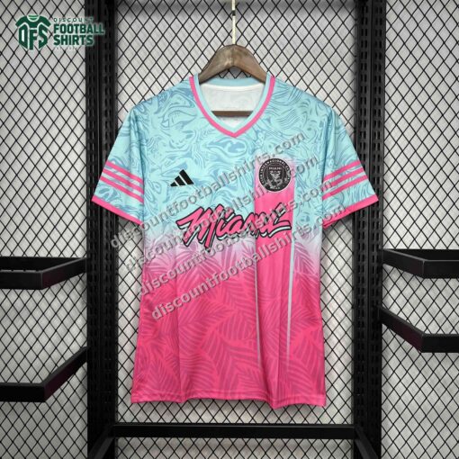 2024/2025 Inter Miami Pink Blue Special Edition Football Shirt