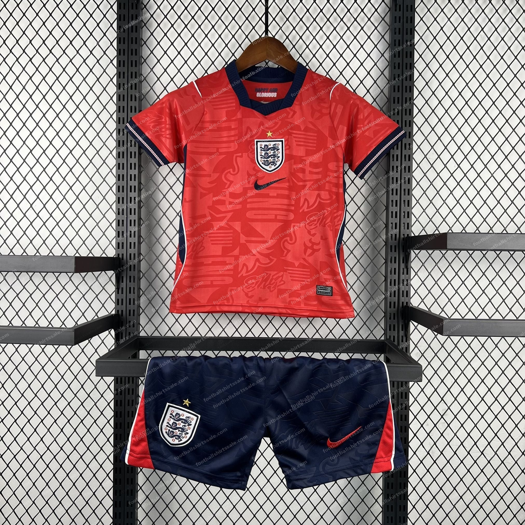 2026 England Away Football Shirt Kids Size