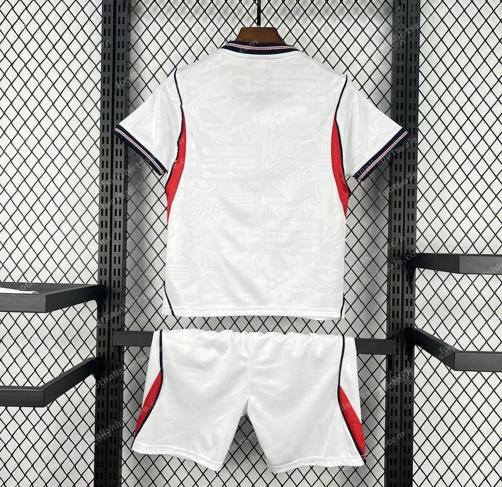 2026 England Home Football Shirt Kids Size - Detail 1