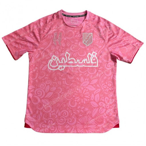 FC Palestina X Farrah Azam Collab Shirt - Pink