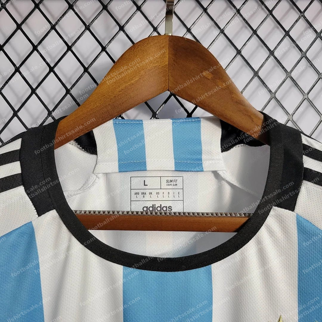 2022 FIFA World Cup Argentina National Team Jersey Home - Detail 9