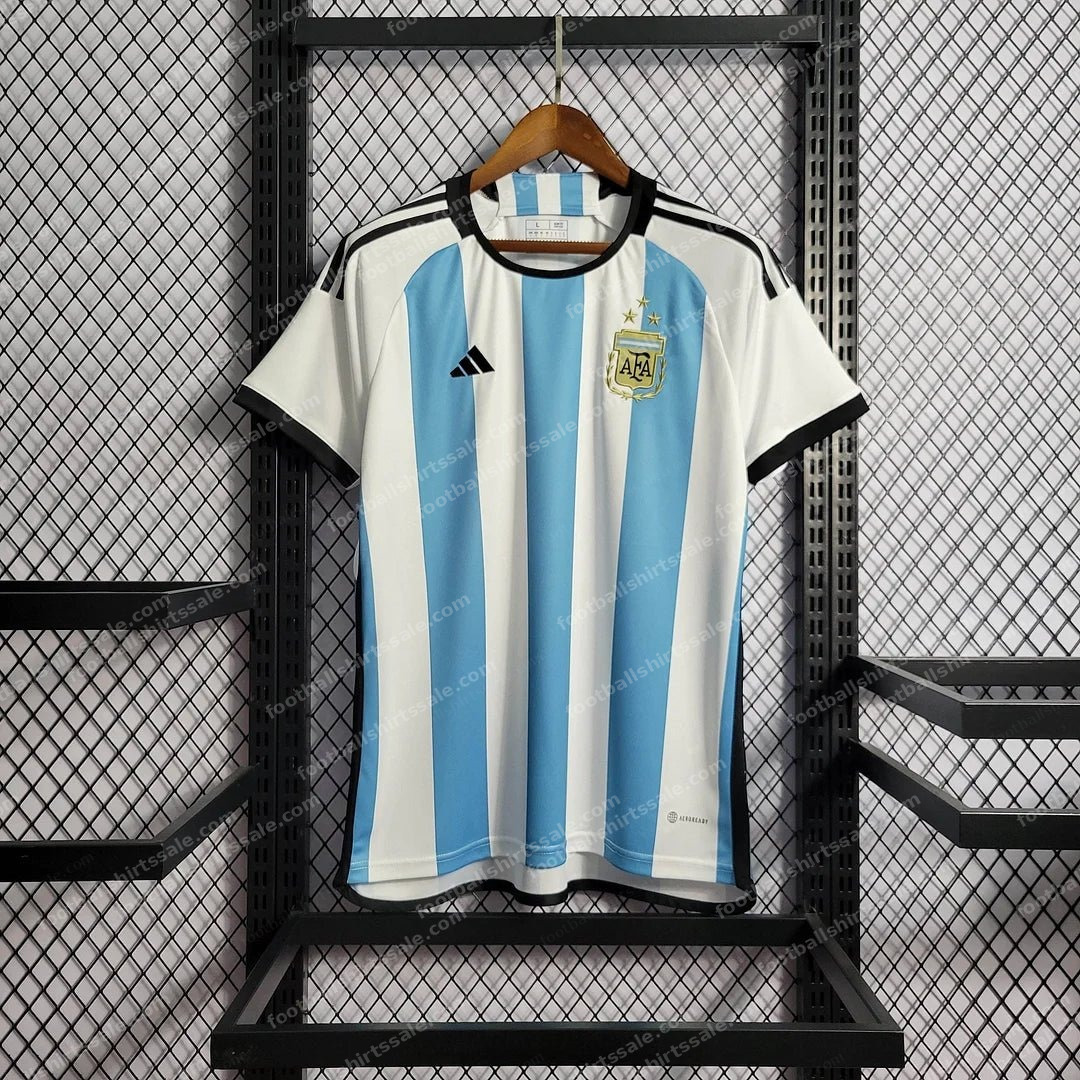 2022 FIFA World Cup Argentina National Team Jersey Home