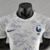 2022 FIFA World Cup France Away Football Shirt White – Player Version - Detail 2
