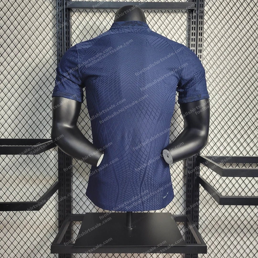 2022 FIFA World Cup France Home Football Shirt – Player Version - Detail 1