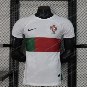 2022 FIFA World Cup Portugal Away Football Shirt - Player Version