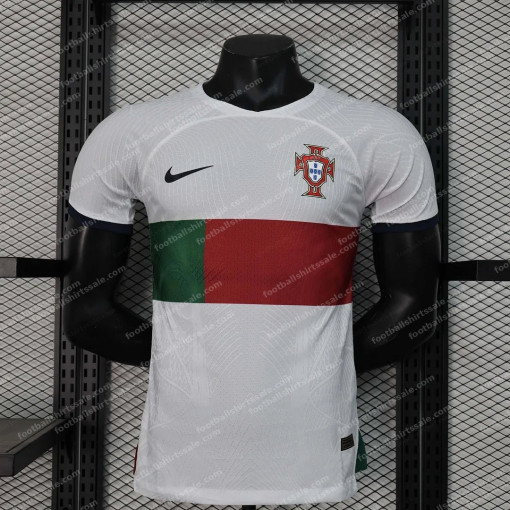 2022 FIFA World Cup Portugal Away Football Shirt - Player Version