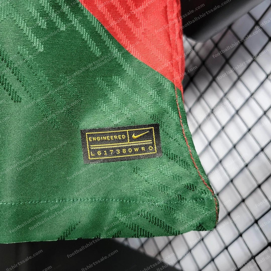 2022 FIFA World Cup Portugal Home Football Shirt – Player Version - Detail 6