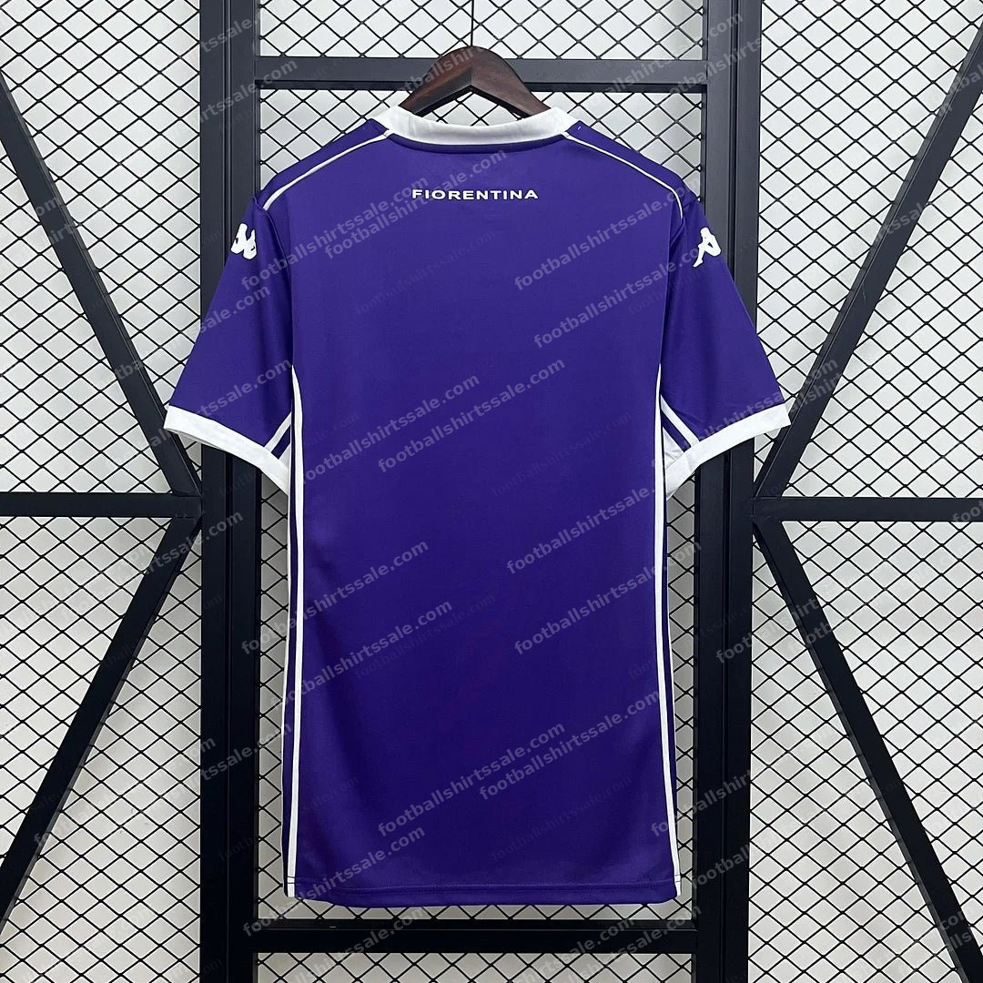 2025/2026 Fiorentina Home Football Shirt - Detail 1