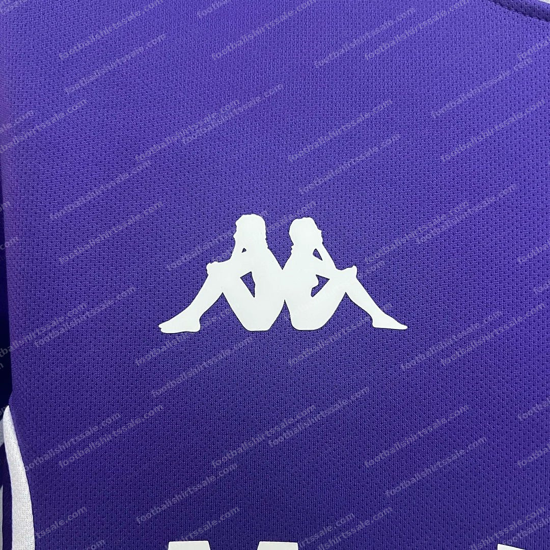 2025/2026 Fiorentina Home Football Shirt - Detail 3