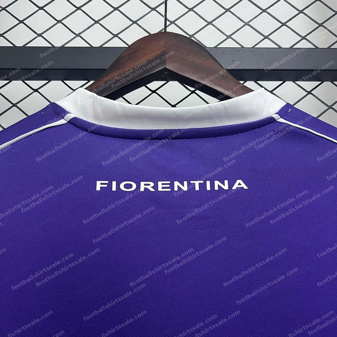 2025/2026 Fiorentina Home Football Shirt - Detail 6