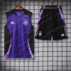 2024 Germany pre-match training Purple Jersey+Shorts 1:1 Thai Quality