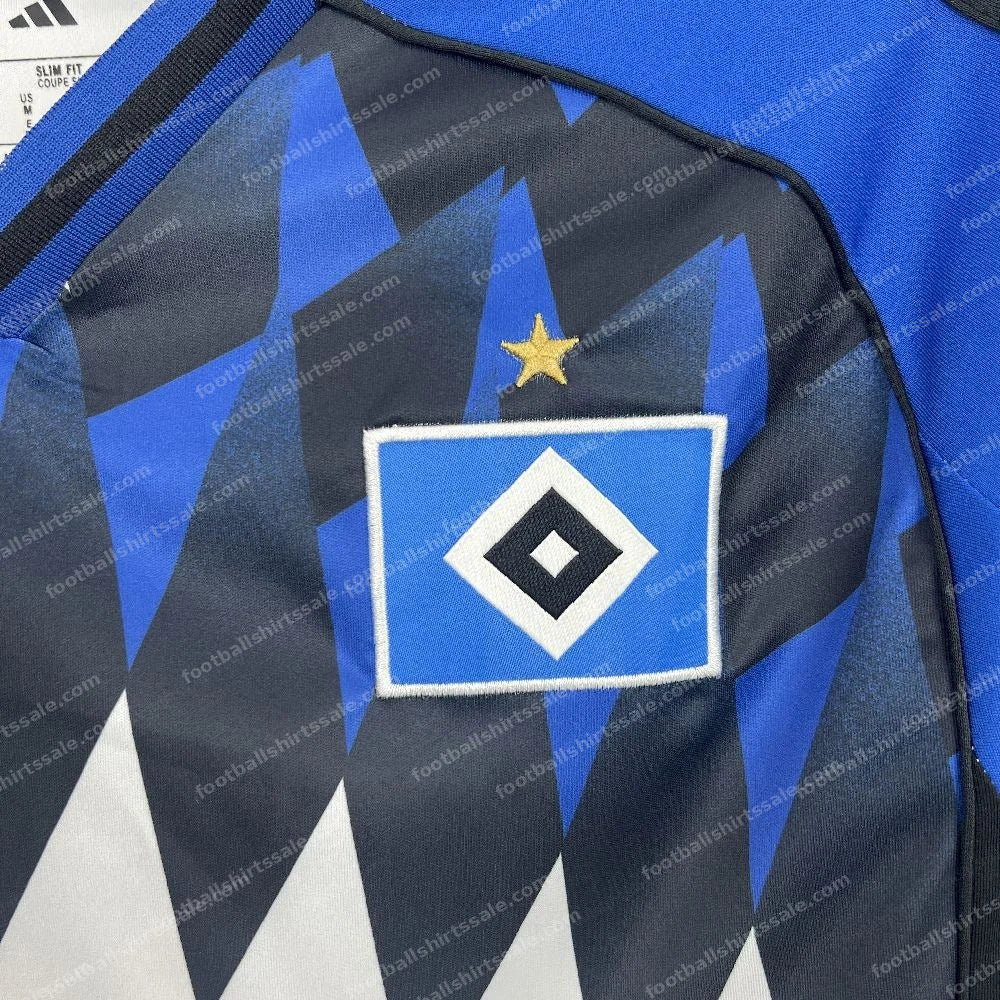2025/2026 Hamburger SV Home Football Shirt - Detail 2