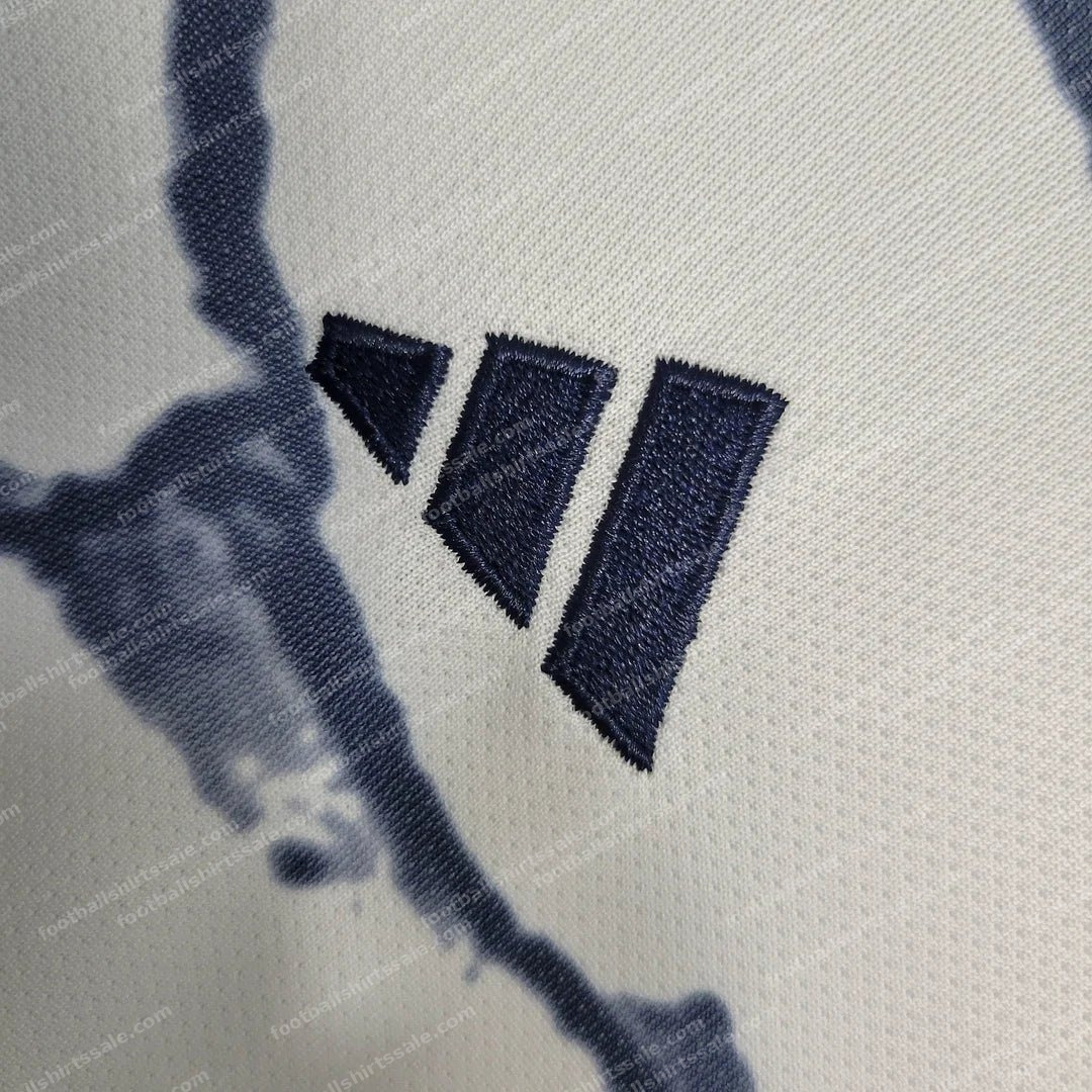 2023 Italy Away Soccer Shirt Kids Size - Detail 3