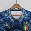 2022 Italy Commemorative Edition Blue Soccer Shirt - Detail 2