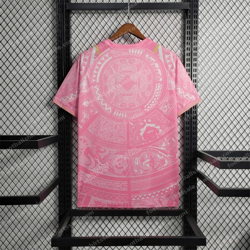 2023/2024 Italy Special Edition Pink Soccer Shirt - Detail 1