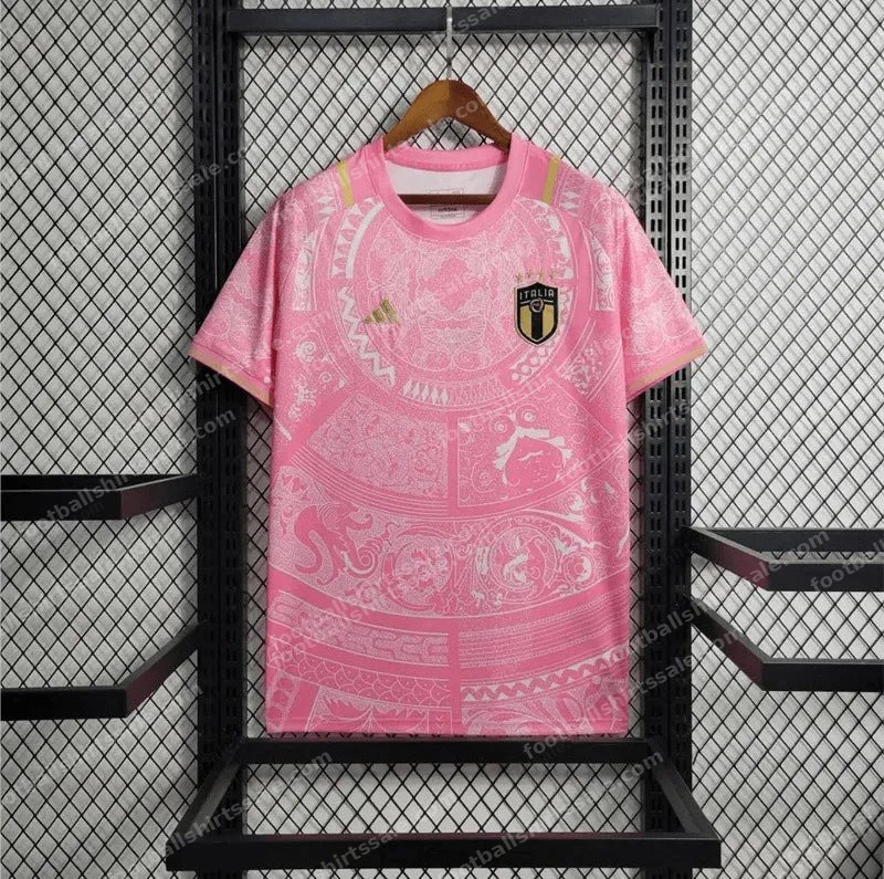 2023/2024 Italy Special Edition Pink Soccer Shirt