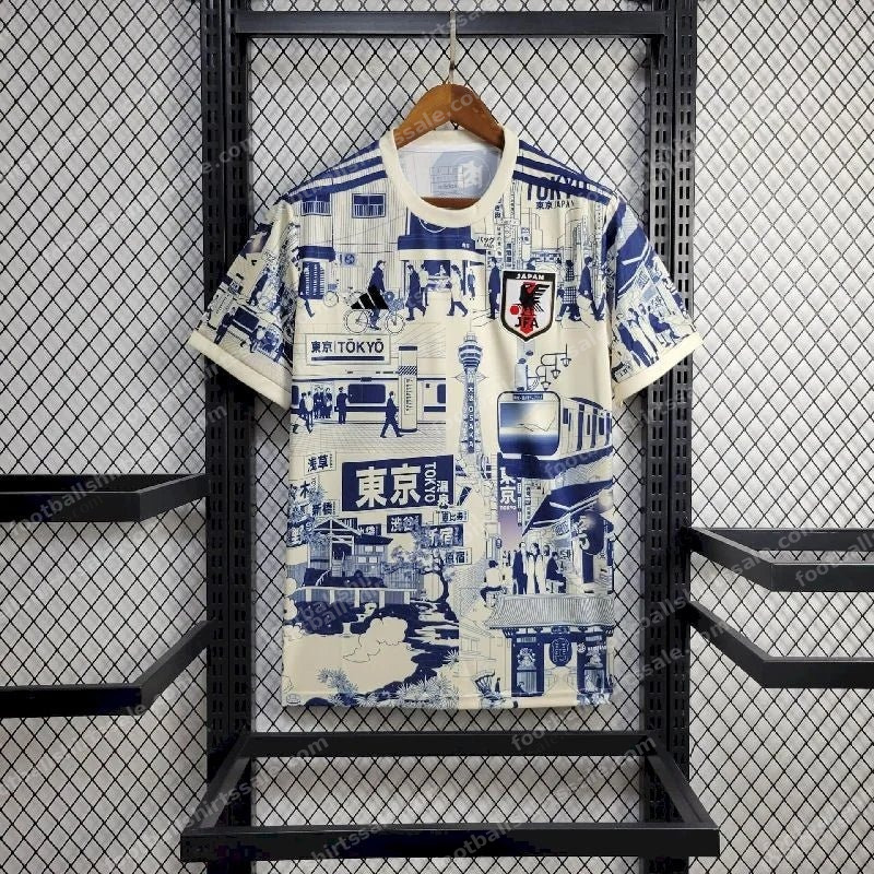 2024 Japan Tokyo Special Edition Blue Football Jersey