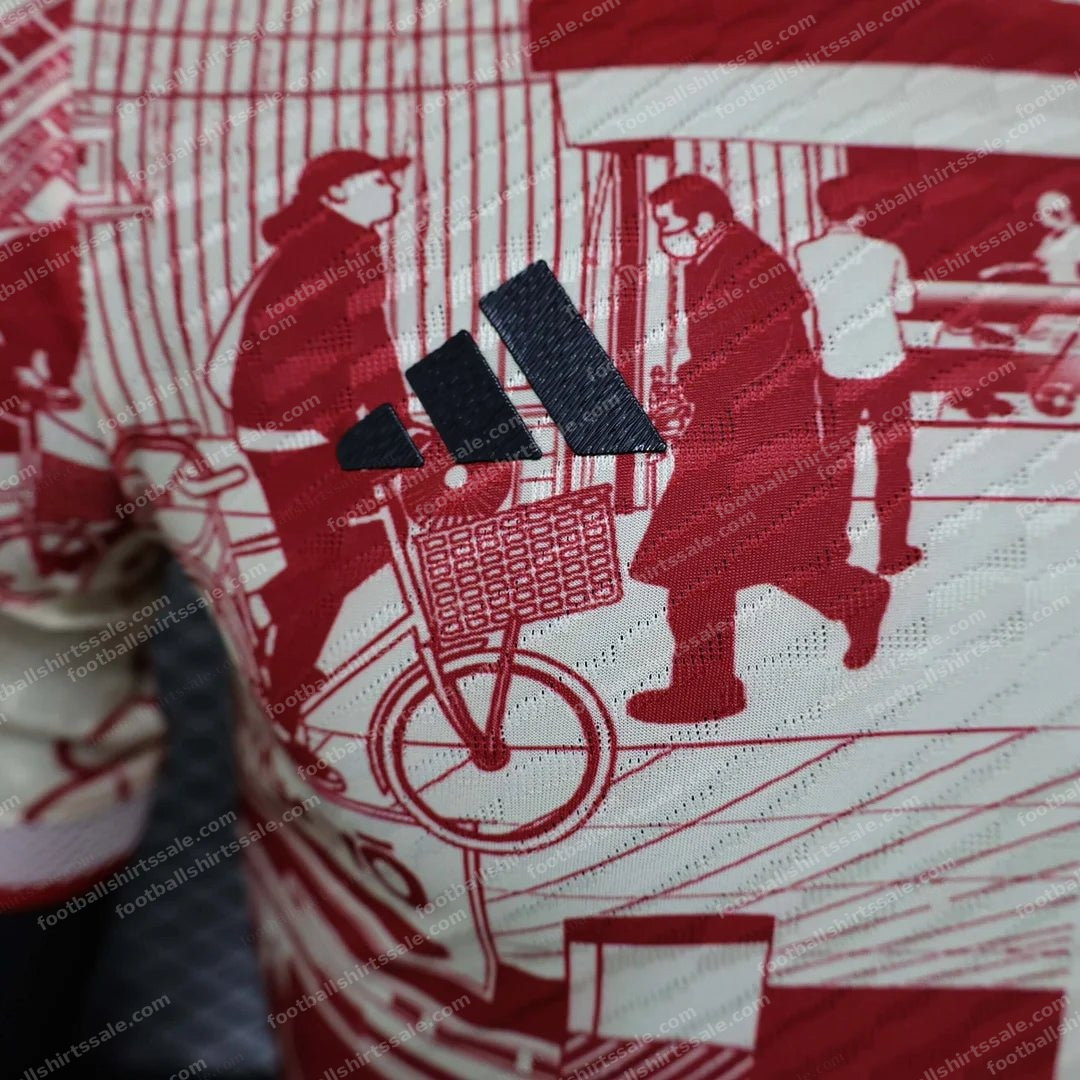 2023 Japan Tokyo Special Edition Red Football Jersey – Player Version - Detail 5