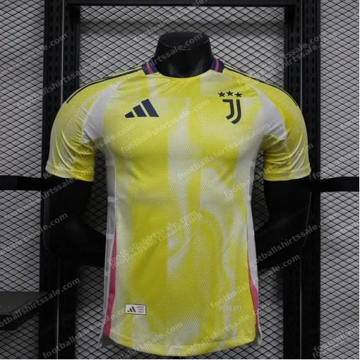 2024/2025 Juventus Away Football Shirt - Player Version