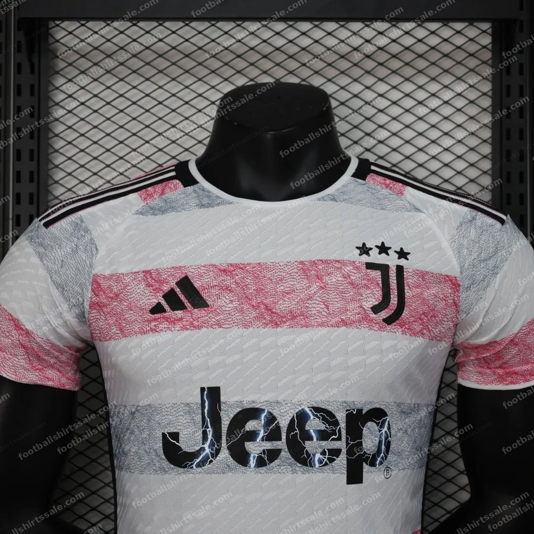2023/2024 Juventus Away Soccer Jersey 1:1 Thai Quality – Player Version - Detail 2