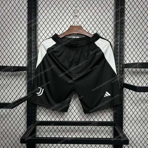 2024/2025 Juventus Home Black Shorts