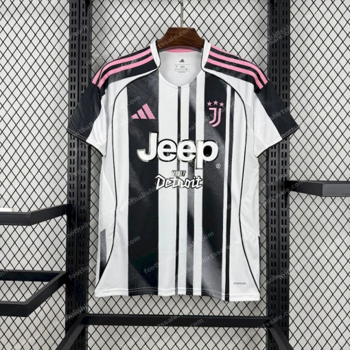 2025/2026 Juventus Home Football Shirt