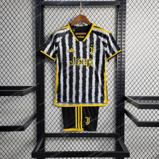 2023/2024 Juventus Home Soccer Jersey Kids Size