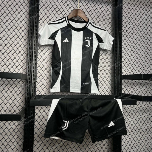 2024/2025 Juventus Home Soccer Jersey Kids Size