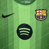 2025/2026 Kids Size Barcelona Green Goalkeeper Football Kit - Detail 5