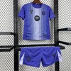 2025/2026 Kids Size Barcelona Purple Goalkeeper Football Kit - Detail 2