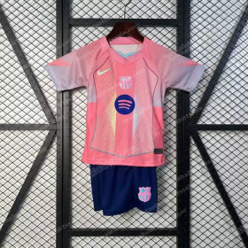 2025/2026 Kids Size Barcelona Special Edition Pink Football Shirt