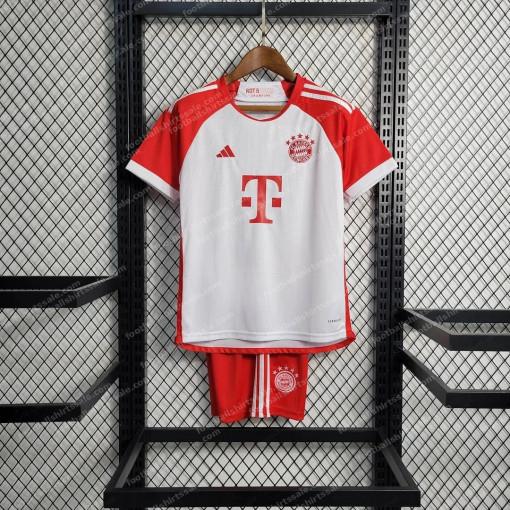 2023/2024 Kids Size Bayern Munich Home Football Jersey