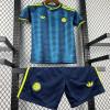 2026 Kids Size Colombia Away Football Shirt - Detail 5