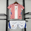 2026 Kids Size Croatia Home Football Shirt - Detail 5