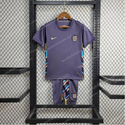 2024 Kids Size England Away Football Jersey