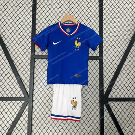 2024 Kids Size France Home Football Shirt