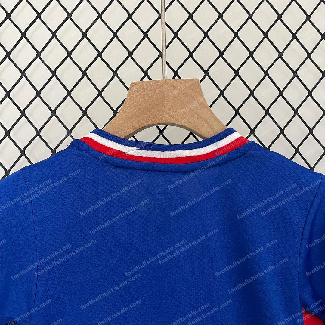 2024 Kids Size France Home Football Shirt 1:1 Thai Quality - Detail 6